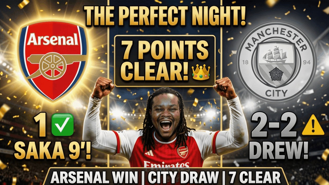 CITY BLEW IT TWICE! ARSENAL WON! 7 POINTS CLEAR! | LL Cool Jay | 2Halves1Ball