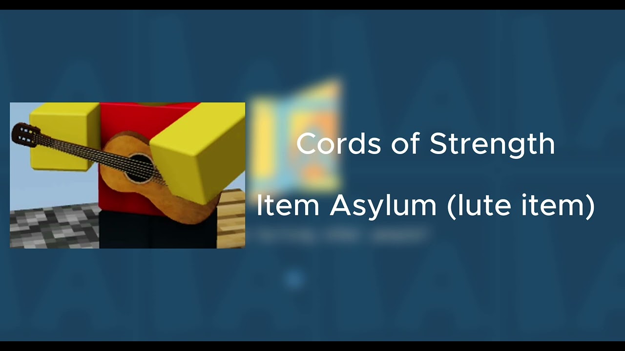 Cords of Strength - Item Asylum