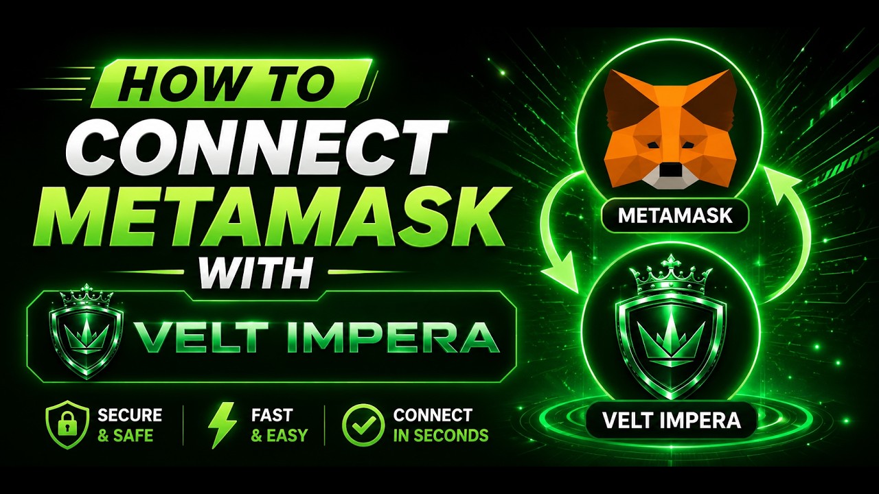 How to Connect MetaMask to Veltimpara