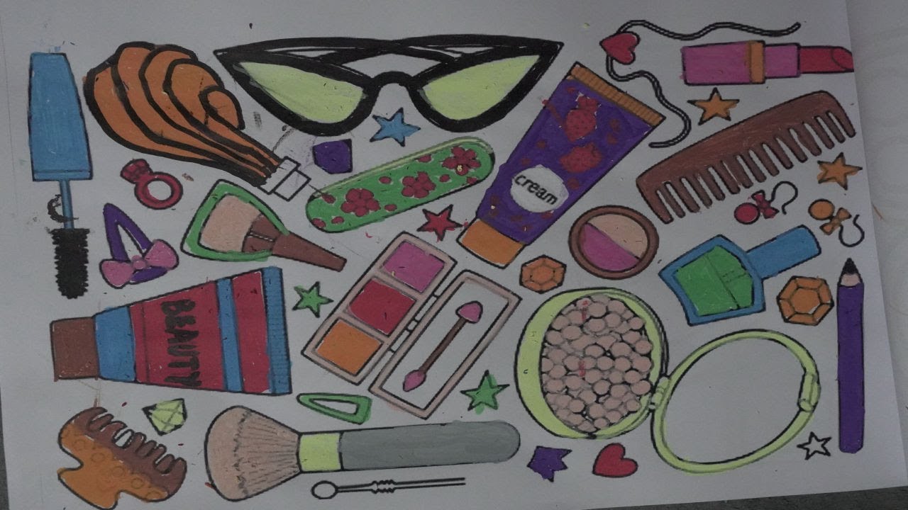 asmr coloring cosmetic | Relaxing