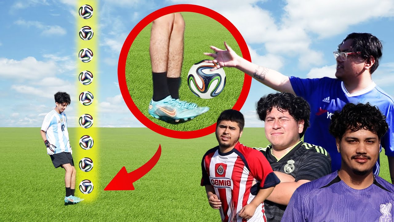 PRIMOS Try Viral Soccer Challenges