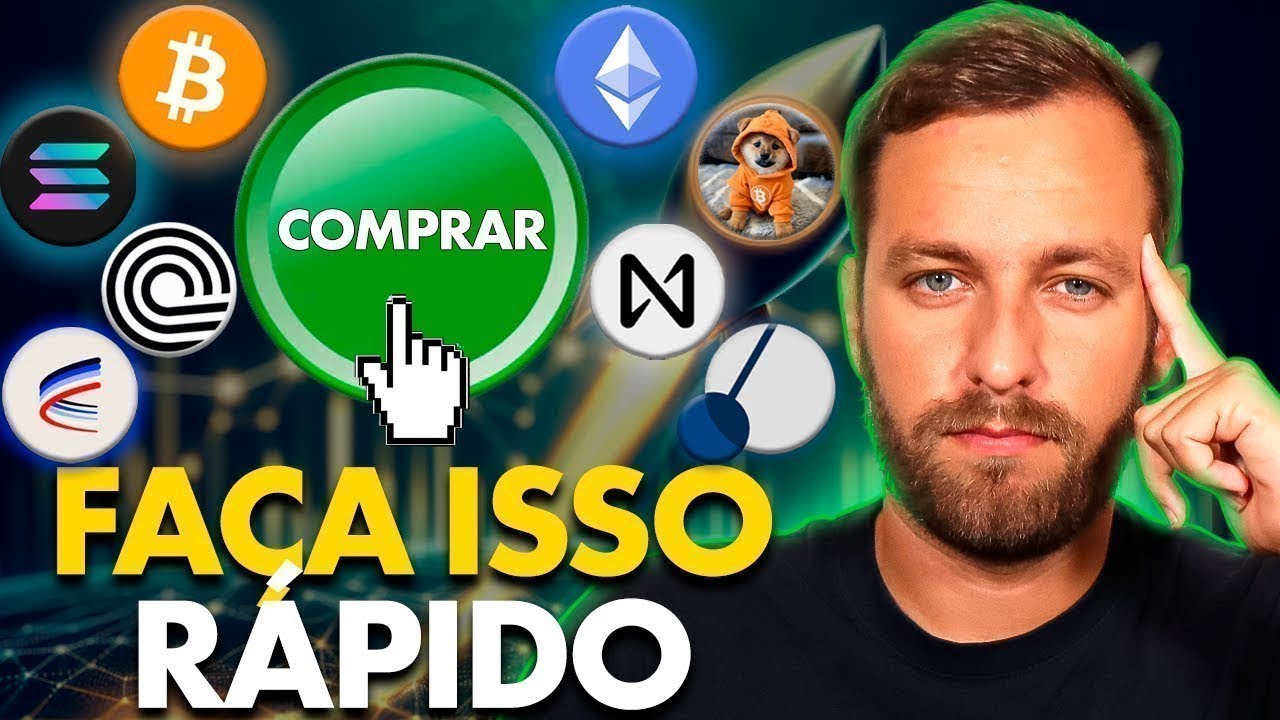 BITCOIN, ETHEREUM E CRIPTO ALTCOINS VOLTAM A SUBIR FORTE | ESTOU COMPRANDO