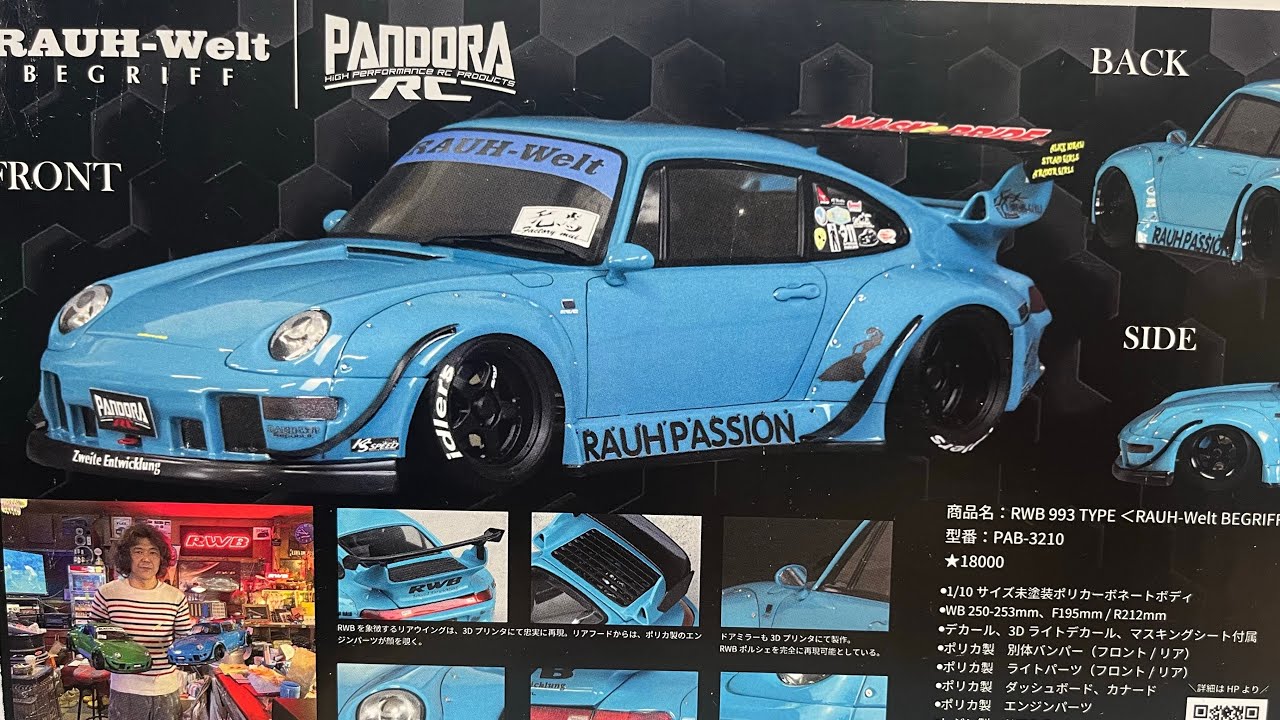 PANDORARC RAUH-WELT BEGRIFF (RWB 993 TYPE) BODY BUILD Part1