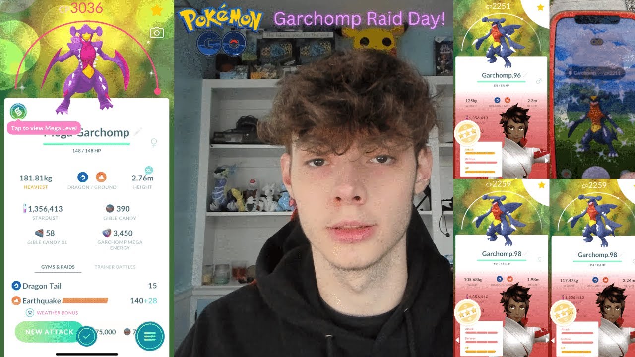 Garchomp Raid Day!