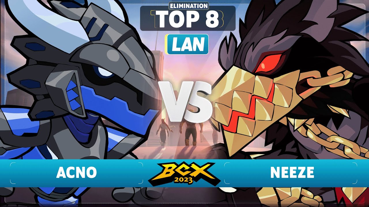 Acno vs Neeze - Elimination Top 8 - Brawlhalla World Championship 2023 - LAN 1v1