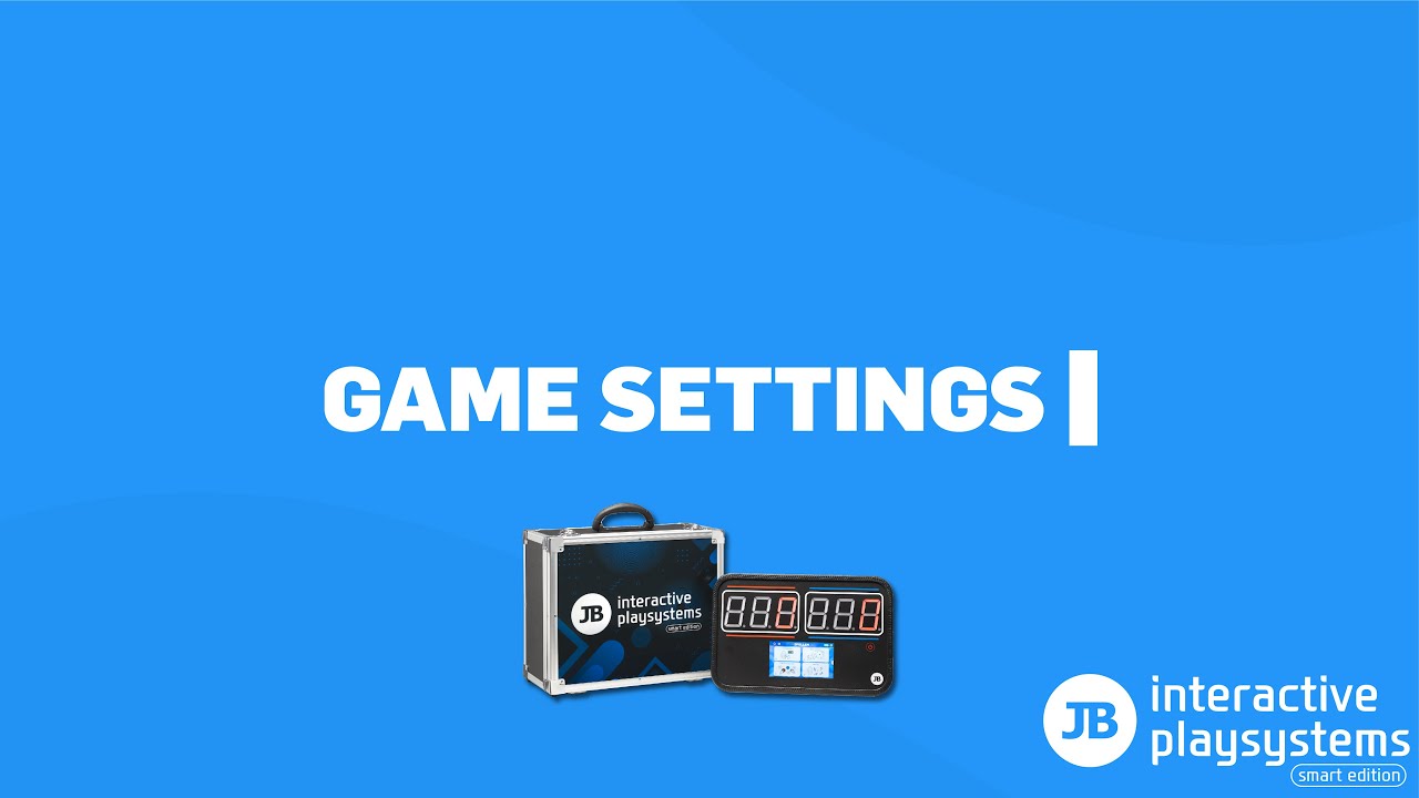 JB IPS #13 Game settings | IPS Smart instruction videos