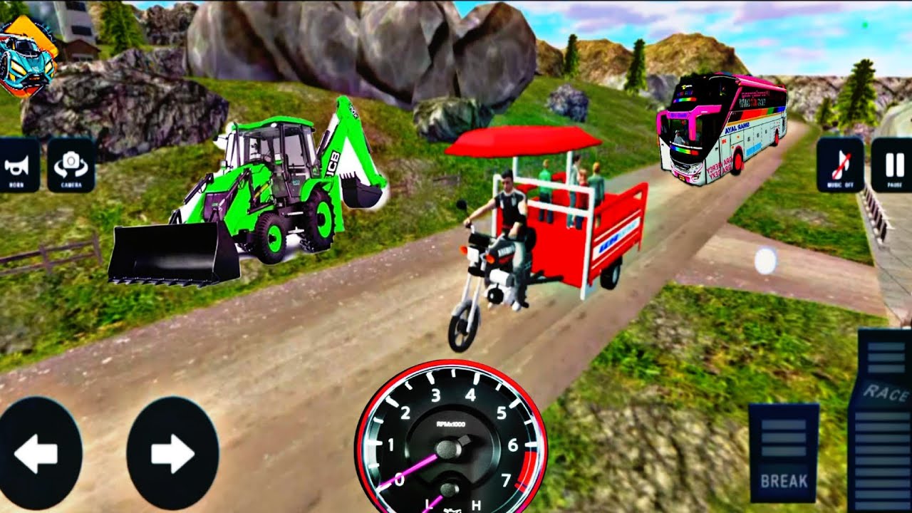 Auto rickshaw game new game play upload 3D (2025)