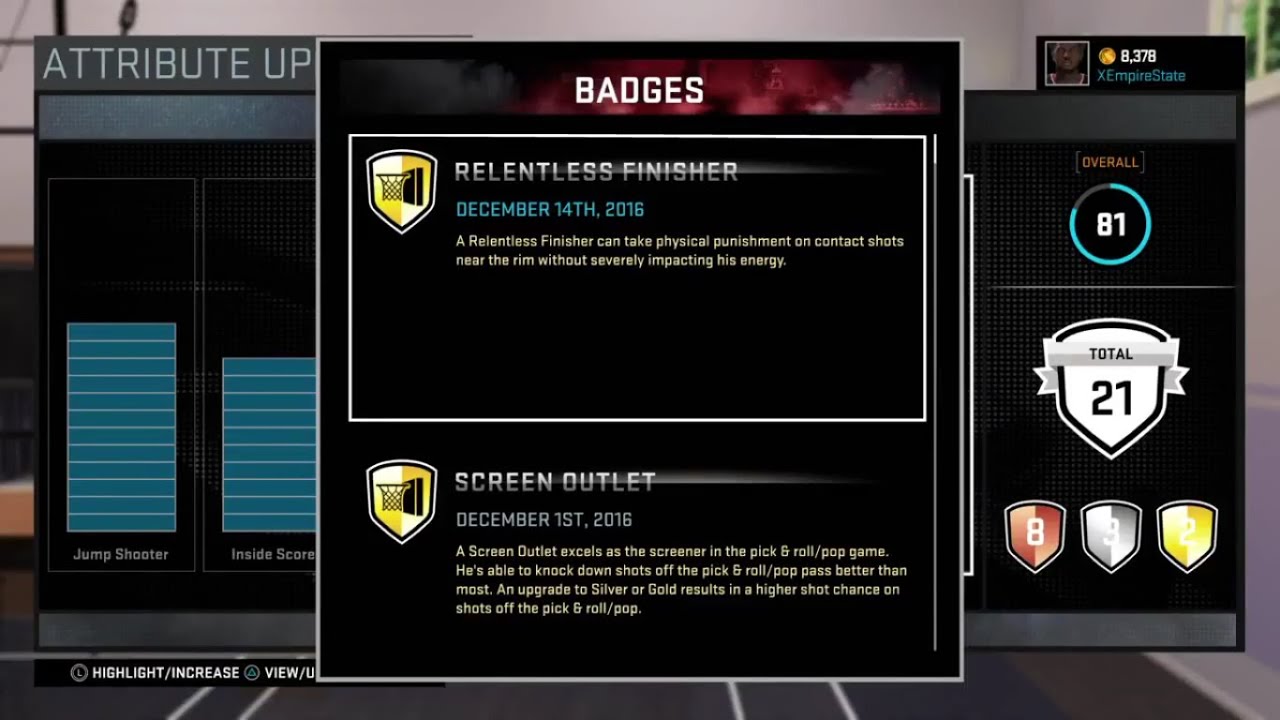 How To Get Relentless Finisher in NBA 2k16 Tutorial!(NBA 2k16 How To Get Relentless Finisher Badge)