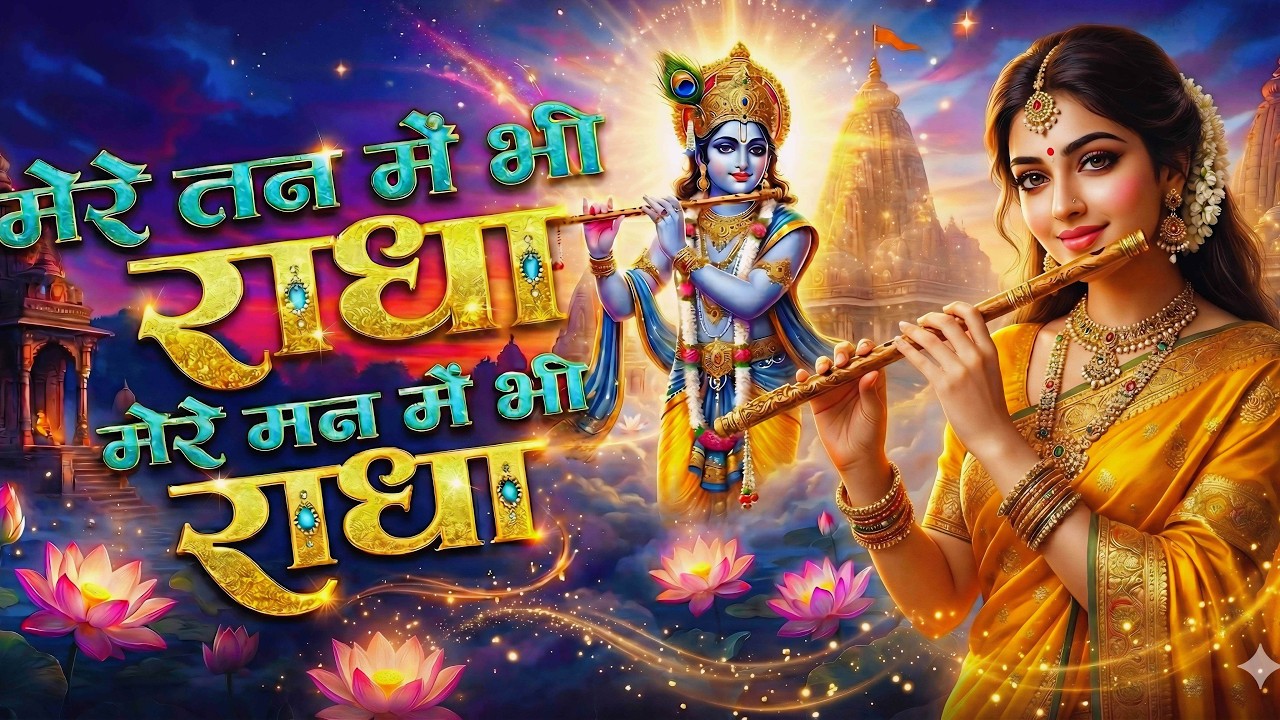 मेरे तन में भी राधा मेरे मन में भी राधा | Mere Tan Me Bhi Radha mere Man Me Bhi Radha | #beautiful
