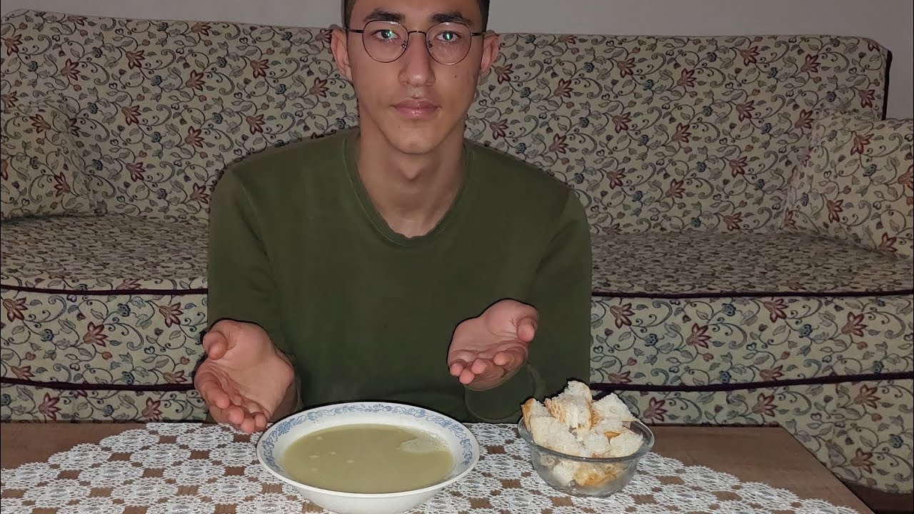 ASMR | MERCİMEK ÇORBASI YEDİM | TÜRKÇE MUKBANG