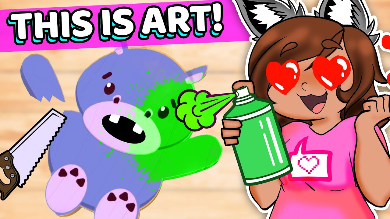 The WORST Spray Paint Game But Cute??