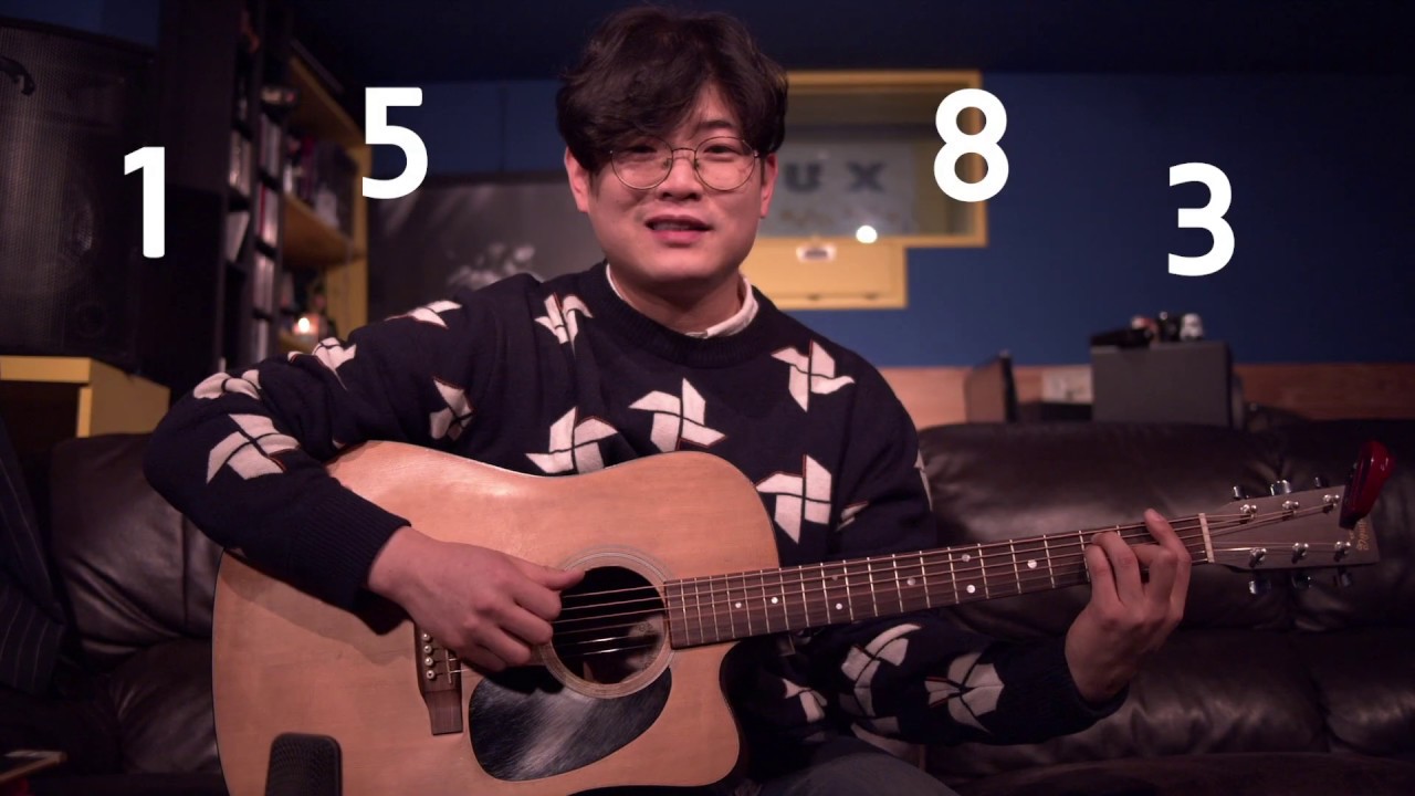 기타 초보때 꼭 보세요! 1583 의 비밀! 10분에 코드 216개 배우기