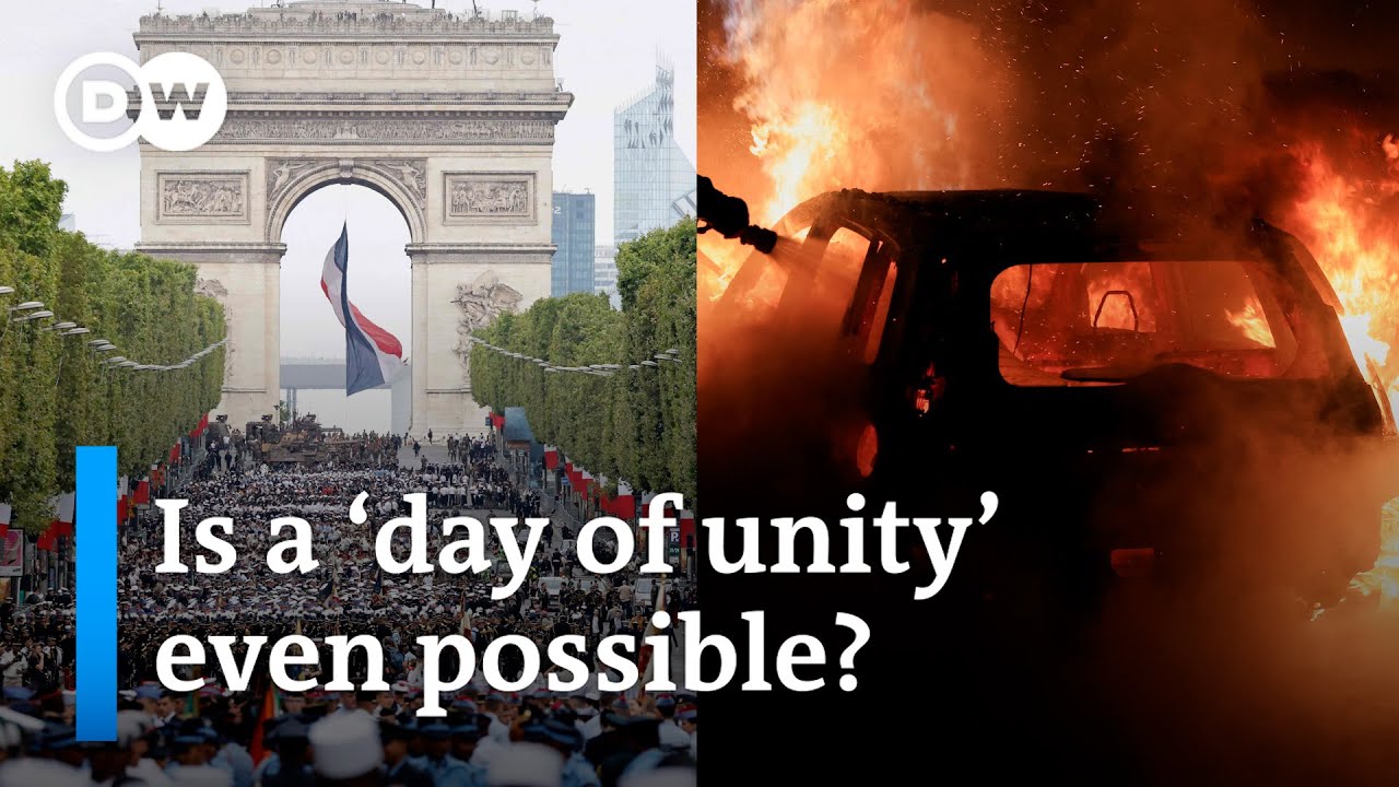 France: How to celebrate national day after weeks of violent protests? | DW News