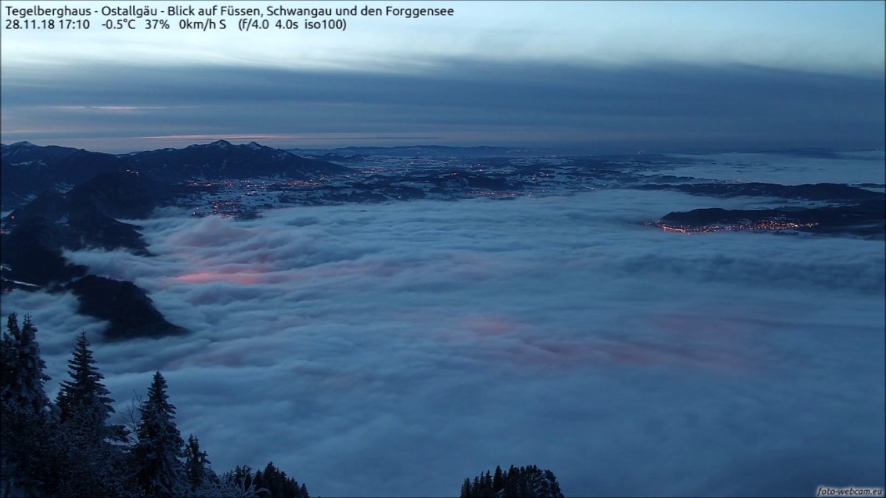 Es wird Abend im Ostallg&auml;u