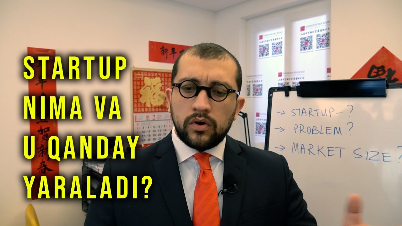 STARTUP NIMA? | Jasur Mavlyanov