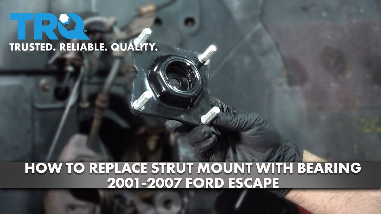 How to Replace Front Strut Mount with Bearing 2001-2007 Ford Escape