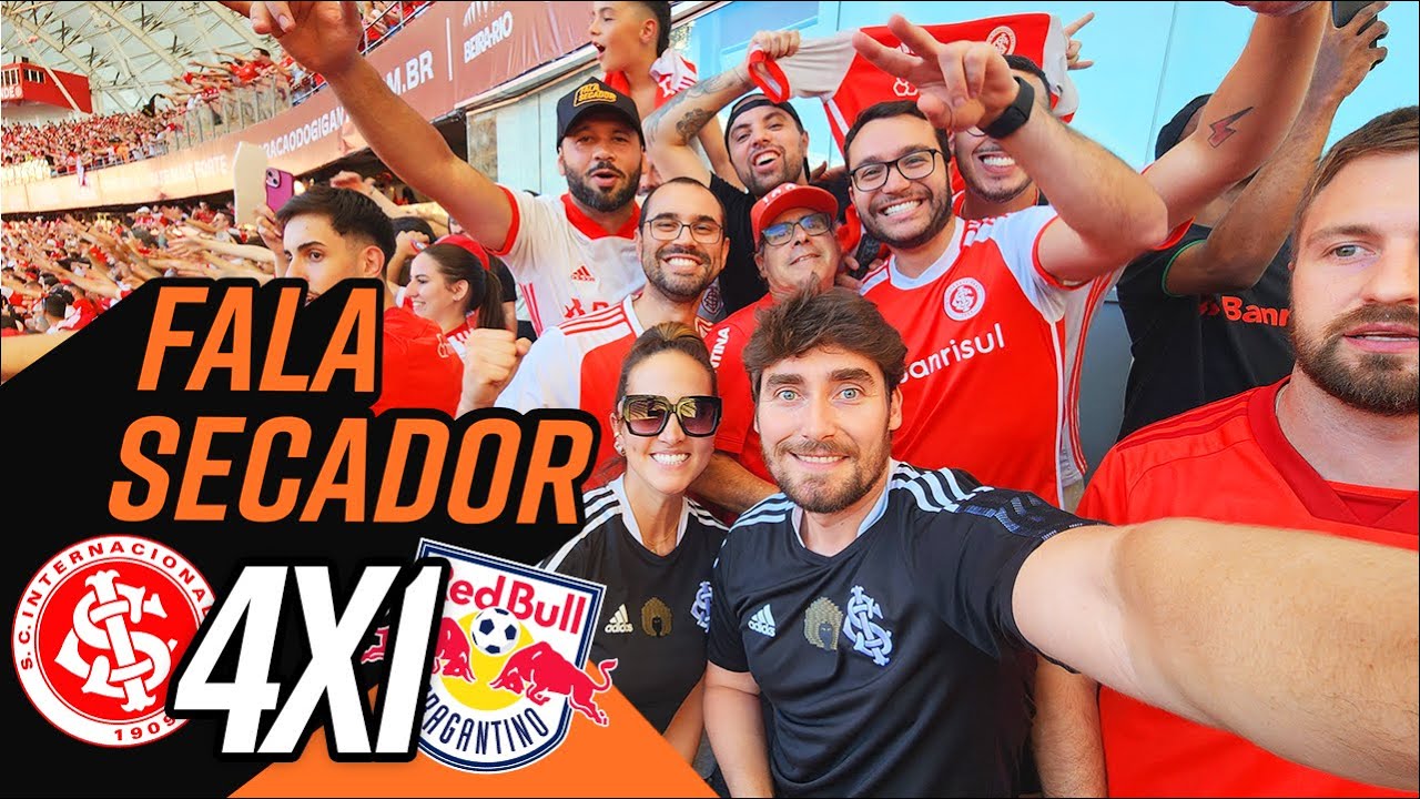 O MACHADISMO NA COLA DOS LÍDERES / INTER 4 X 1 BRAGANTINO / VLOG 225