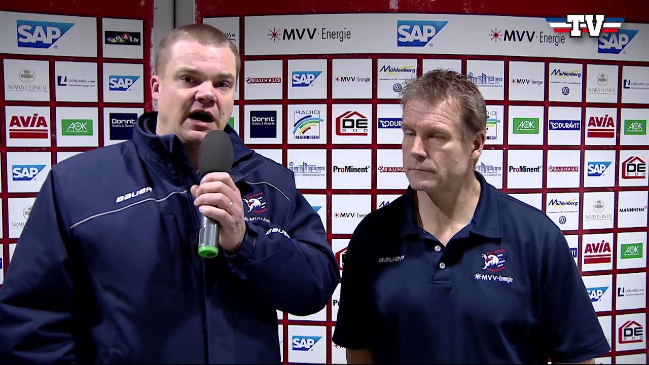 Coaches Corner - Adler Mannheim vs. Thomas Sabo Ice Tigers am 01.03.2015