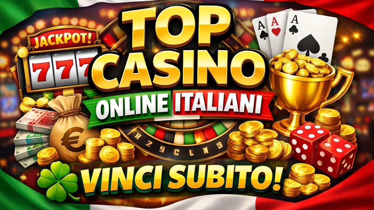 🍀Top Casino Online Italiani 🔥 I Migliori Siti per Vincere Subito🥇