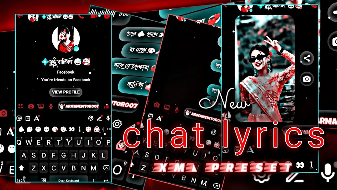Love me Love me 🥰 New chat XML file Trending Song Xml By @Armaneditor007