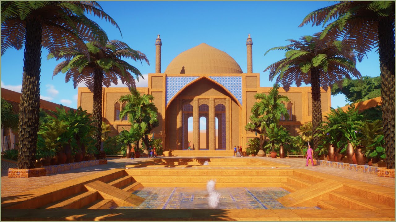 🐪 My finished Persian desert zoo | Majah Zoo | Planet Zoo | Tour 🌵