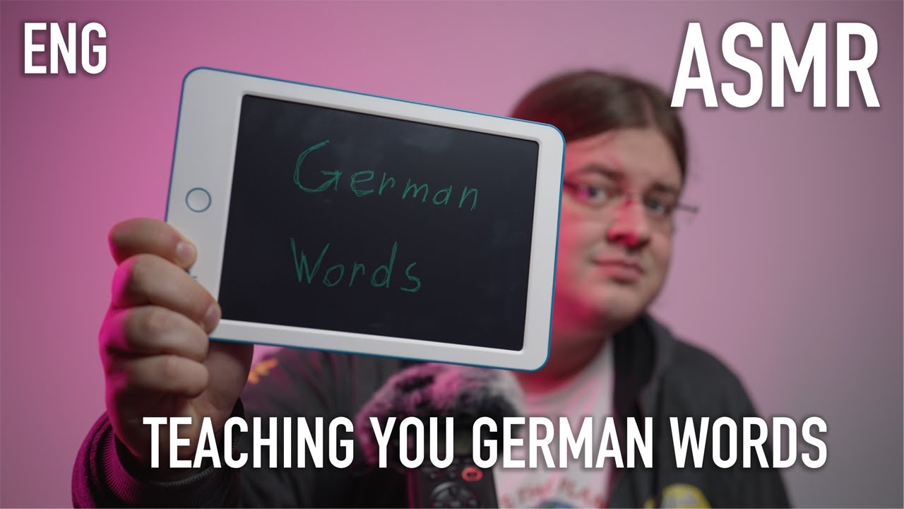ASMR Whisper | Teaching You Some German Words