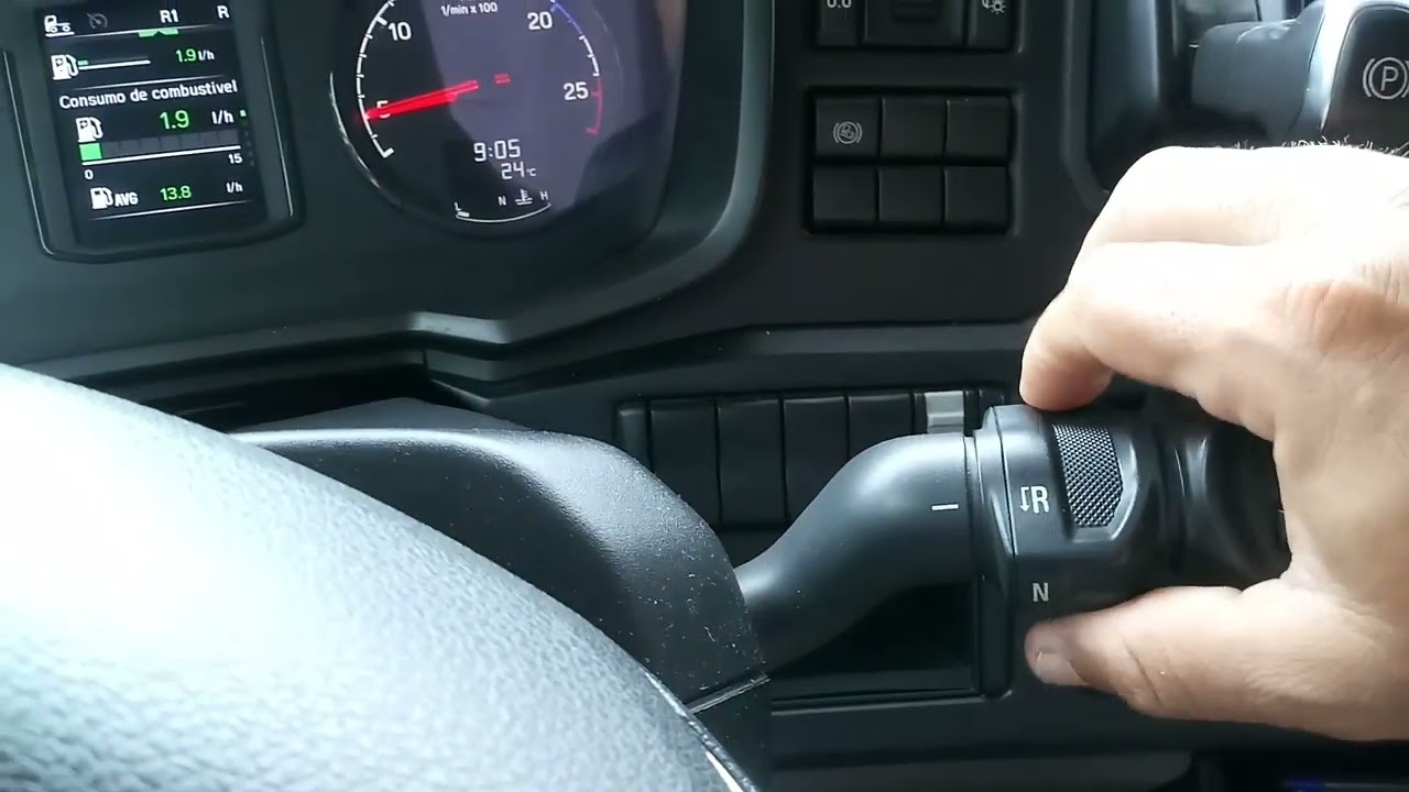 COMO DIRIGIR UM SCANIA AUTOMÁTICO.