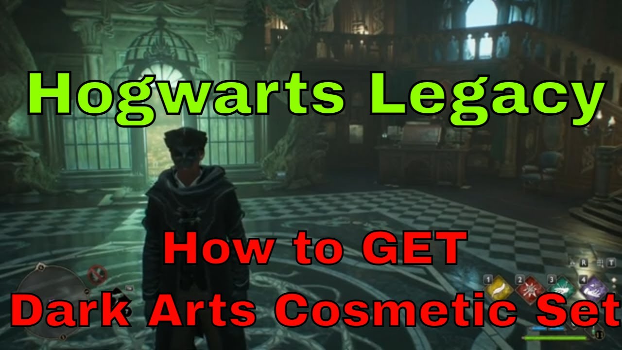 Hogwarts Legacy - How to Use Dark Arts Cosmetic Set | Deluxe edition Cosmetics
