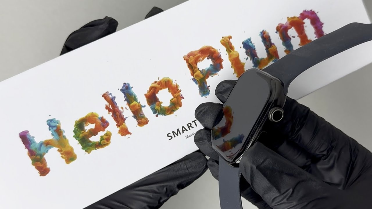 Smart Watch H16 46mm Series 11 Hello Plum &mdash; распаковка, обзор и подключение смарт-часов
