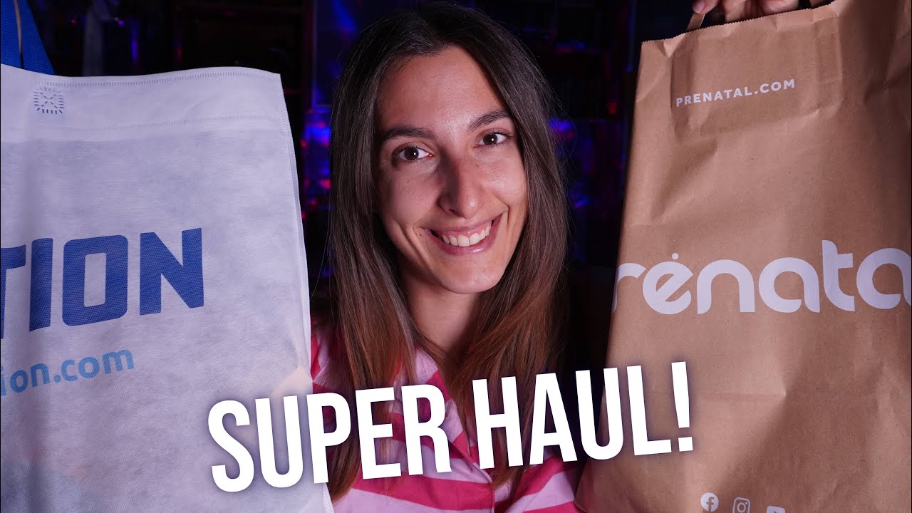 SUPER HAUL ACTION + PRENATAL 🛍️🫣 ASMR ita