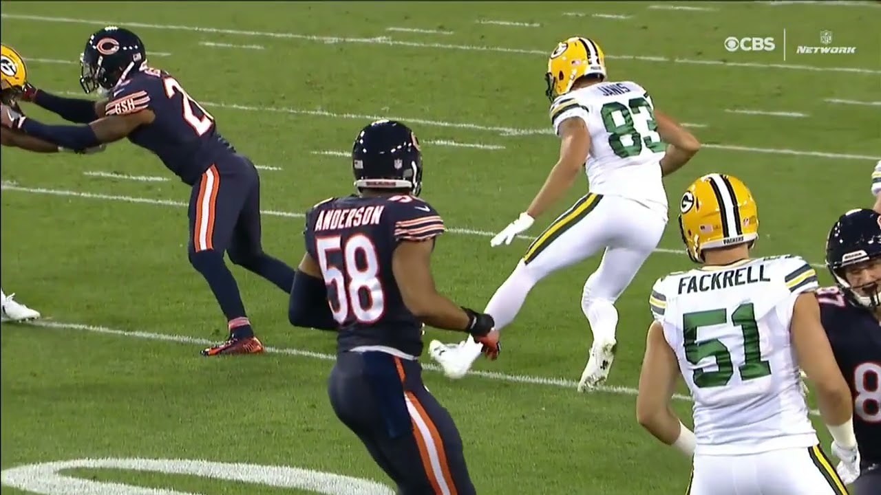 2017 – Week 4 –  Bears 14 @ Packers 35