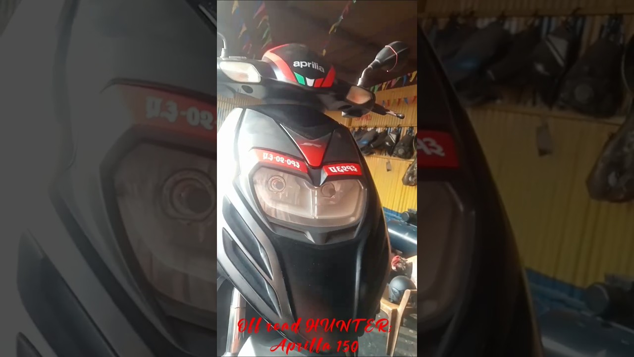 Off road HUNTER; Aprilla 150 #vlog #rescue #scooter #offroad #hunting #jasihav #thulung