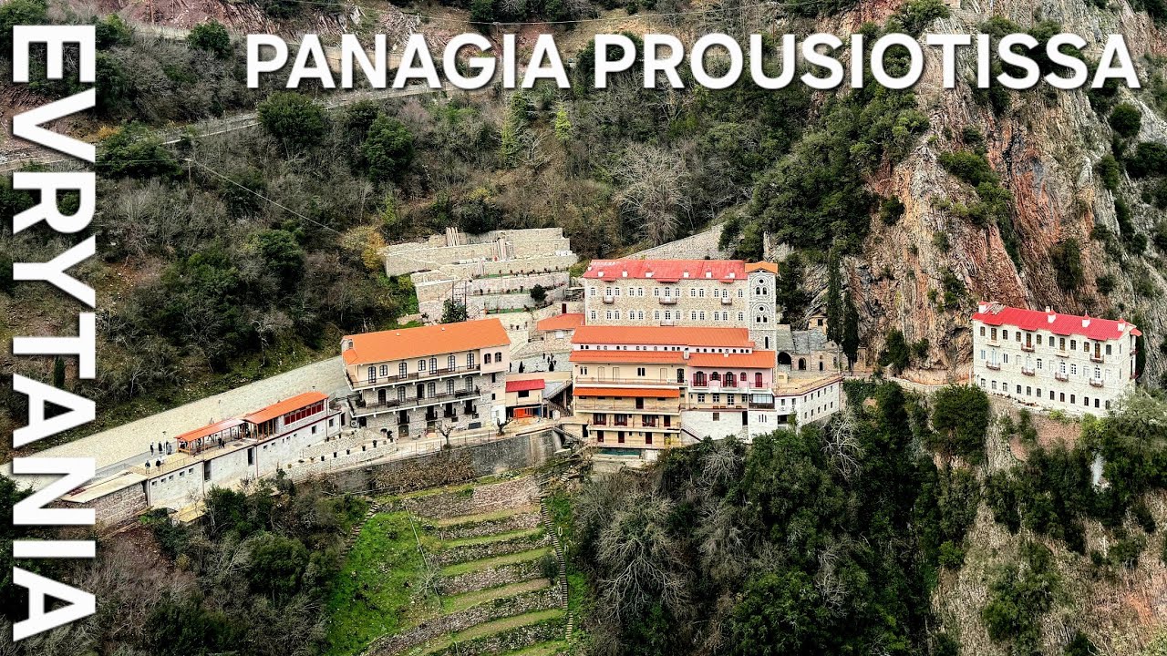 Prousos Monastery (&Pi;&alpha;&nu;&alpha;&gamma;ί&alpha; &Pi;&rho;&omicron;&upsilon;&sigma;&iota;ώ&tau;&iota;&sigma;&sigma;&alpha;) &ndash;  Evrytania | Greece [4K]