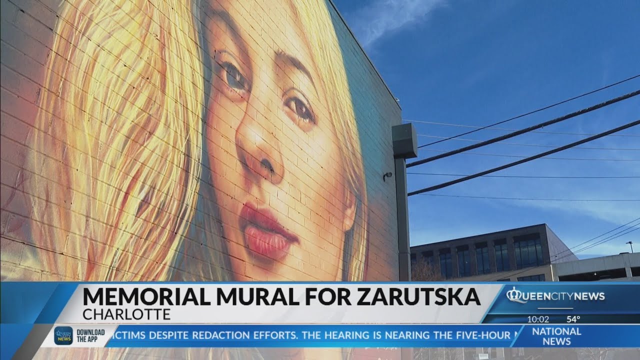 New mural of Iryna Zarutska has deeper meaning for restaurant it's painted on