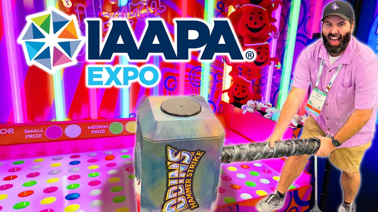 Новейшие аркадные и карнавальные игры на выставке IAAPA Expo 2025