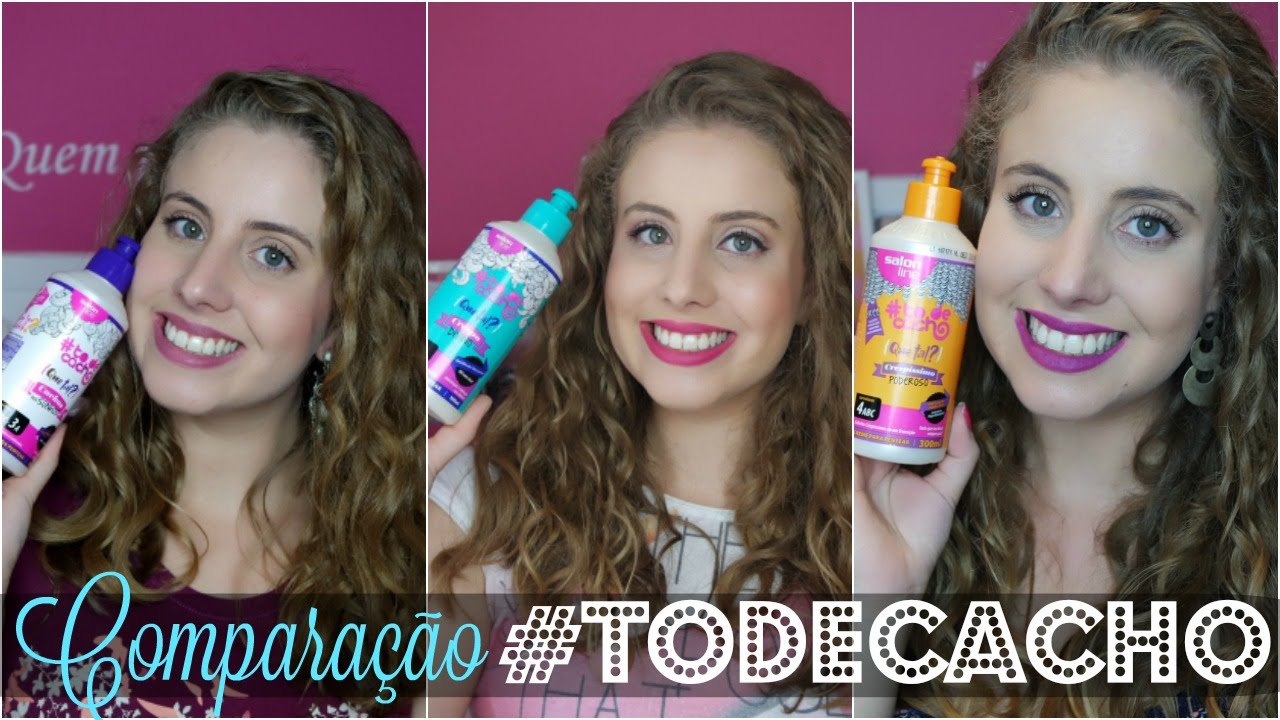 Comparação dos cremes #Todecacho da Salon Line - Qual o melhor?