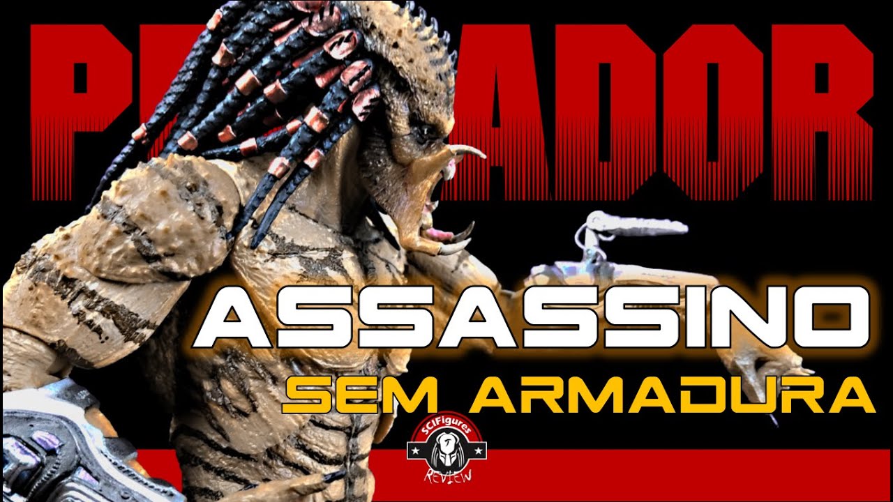 NECA Deluxe Ultimate Assassin Predator | Predador Assassino Versão 2 | Review em Português