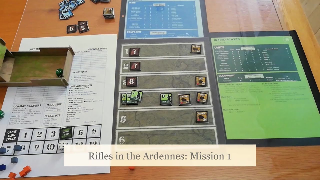 Rifles in the Ardennes: Mission 1 (Patrol) Playthrough - Diagonal Move