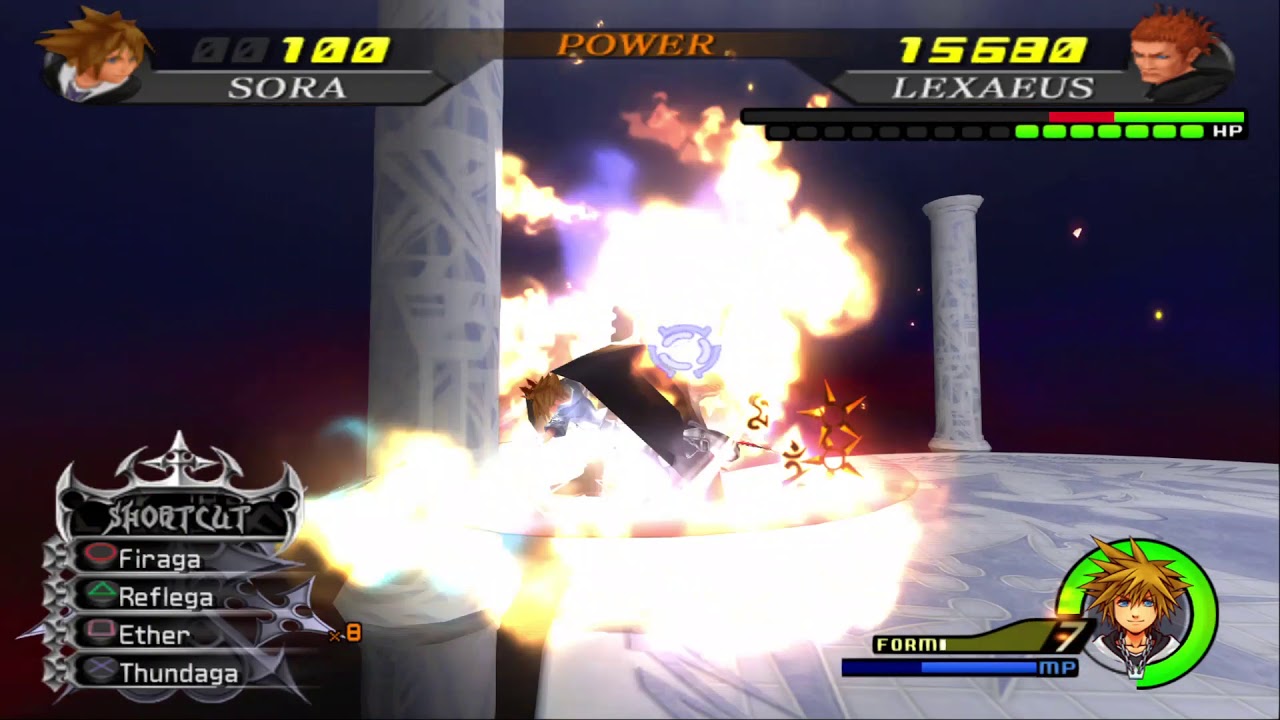 KH2FM Data Lexaeus speedrun (wisdom+final strat)