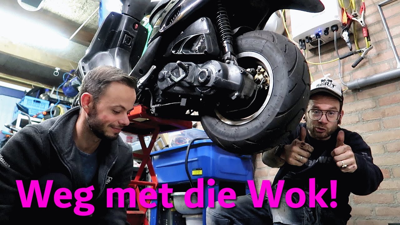 Gilera Stalker Wokvrij maken!