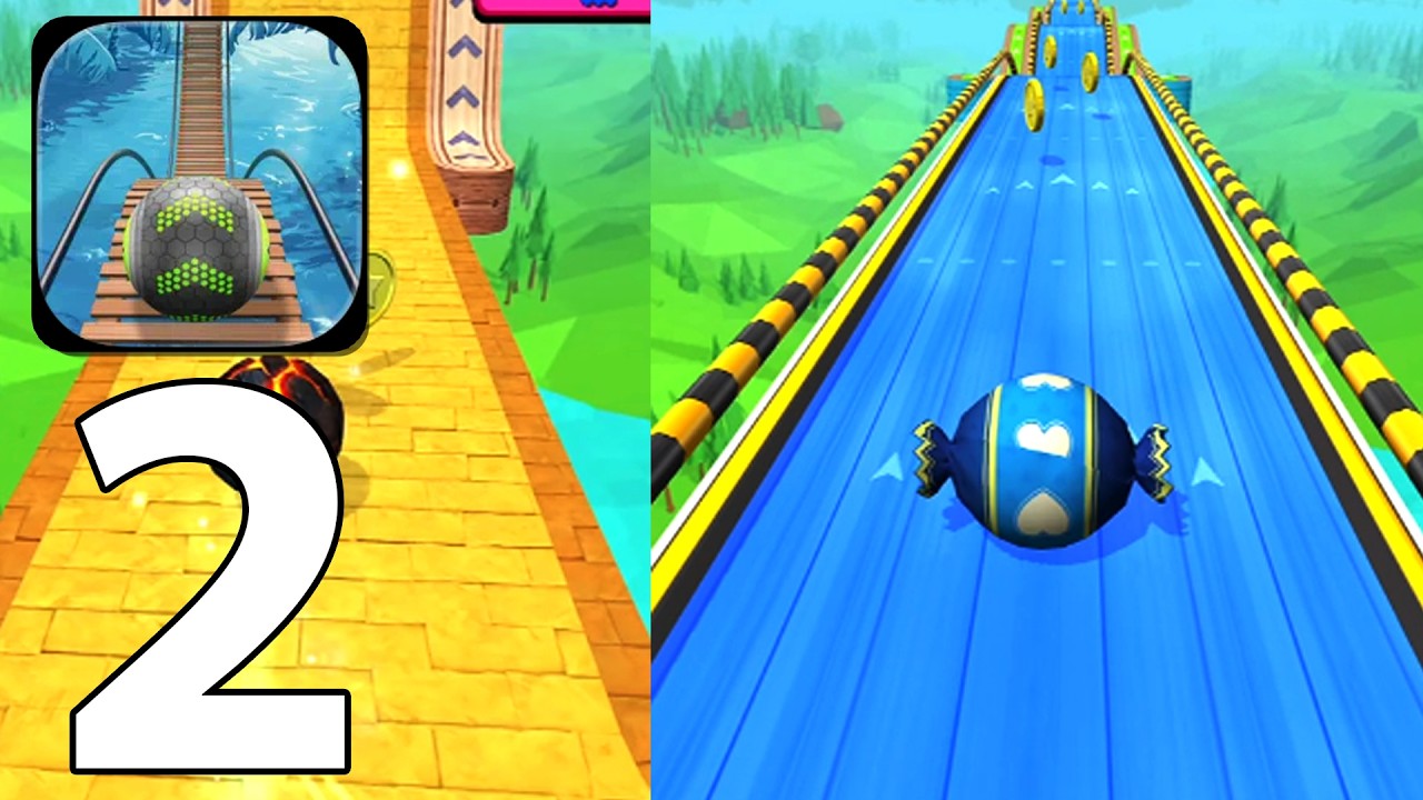 Going Balls Gameplay Walkthrough Part 2 (iOS, Android)