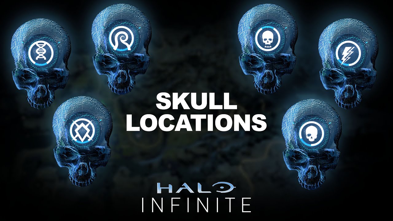 Halo Infinite Skull Locations in the Overworld - Halo Infinite Map Secrets Part 9