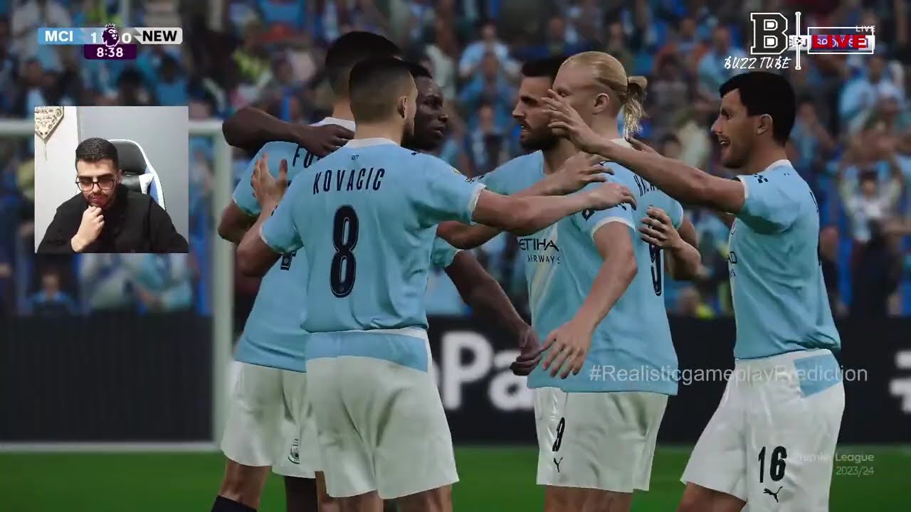 🔴LIVE Manchester City vs Newcastle | Premier League 2026 | Today's match simulation