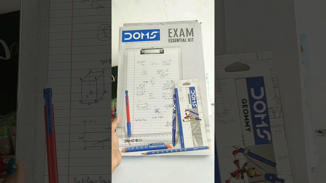 Doms Exam Essential Kit 😲 