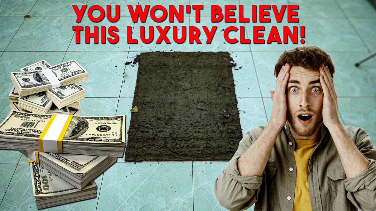 Washing a VERY Expensive Rug – Shocking Result 😱
