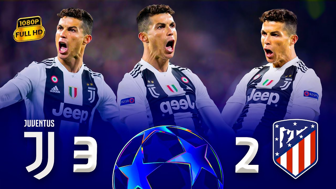 جن جنون حفيظ دراجي 🔥🔥يوفنتوس (3-2) اتلتيكو مدريد