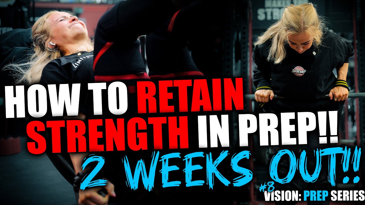 Staying STRONG in Prep | Leg Day at 2 Weeks Out | Natural Female Bodybuilding