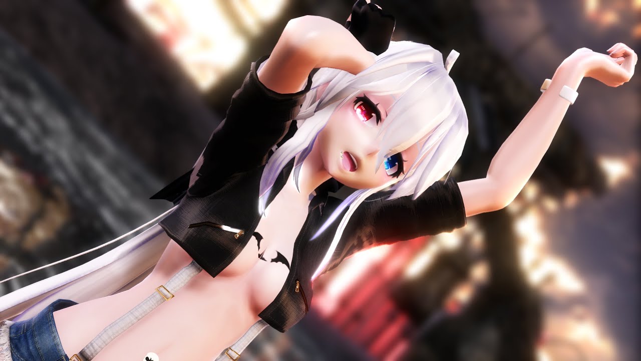 【MMD】Ghost Rule/ ゴーストルール - Rebellious girl Haku HD 1080p
