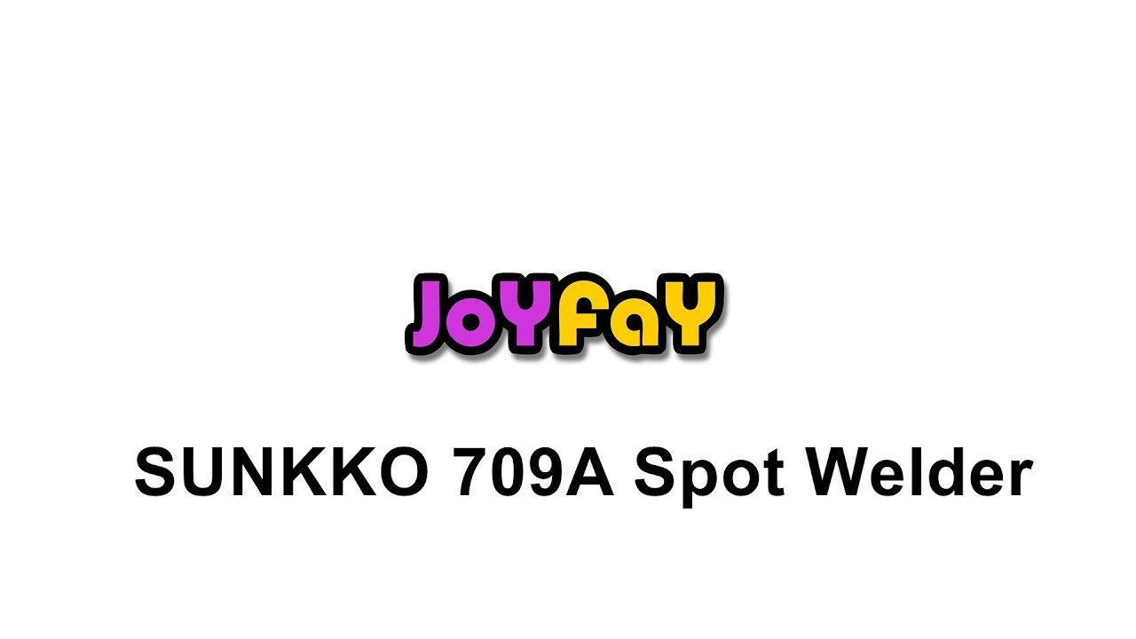 Process 18650 Battery with SUNKKO 709A Battery Spot Welder