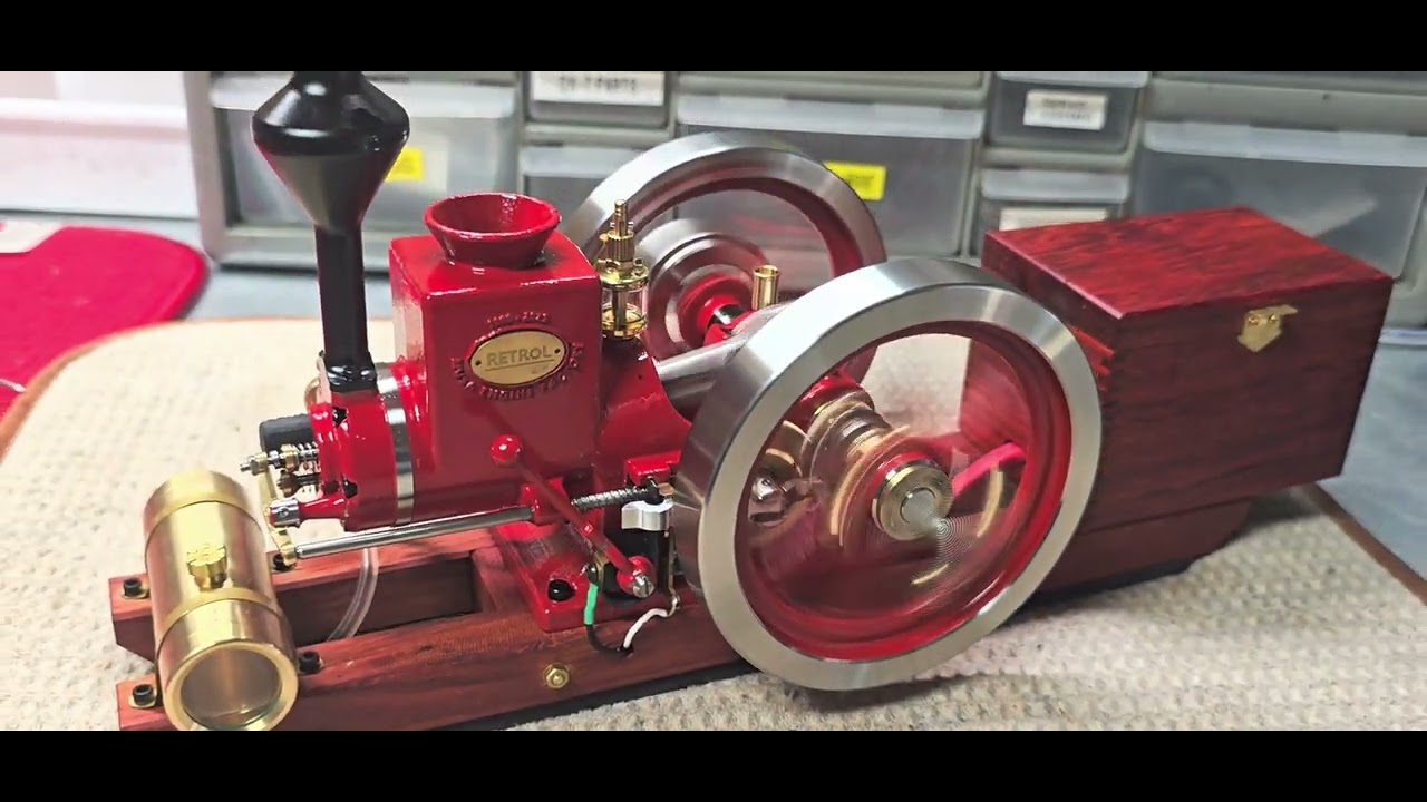 MUSA / RETROL HM-01 Hit and Miss Engine.  Great intermediate engine!